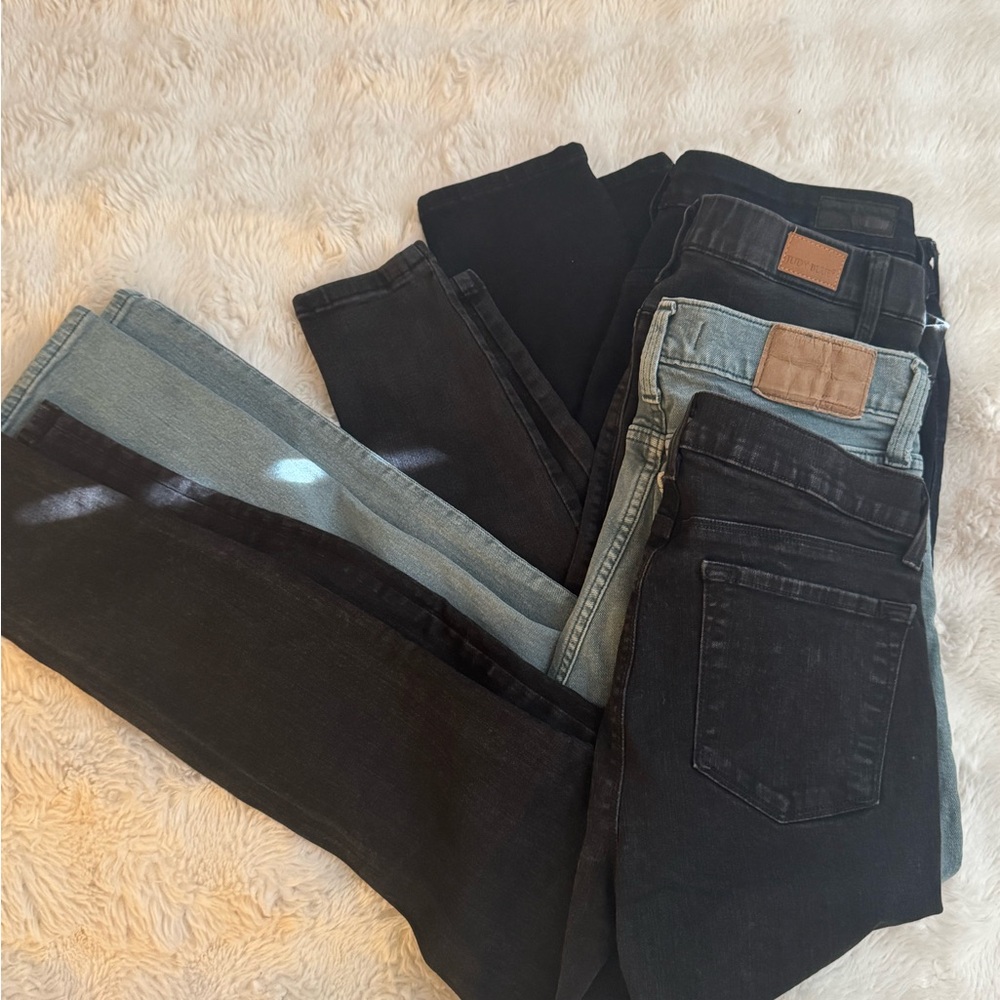 Judy Blue, Madewell, Levi’s, jbrand Jeans Black and Blue Sleek Fit